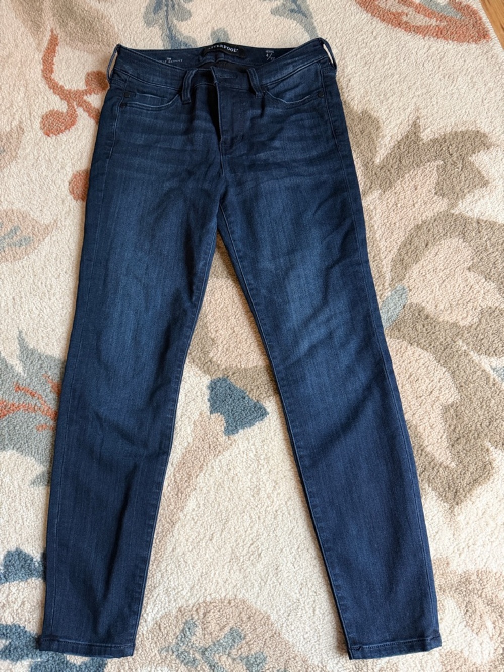 Liverpool Ankle Skinny Dark Women's Jeans